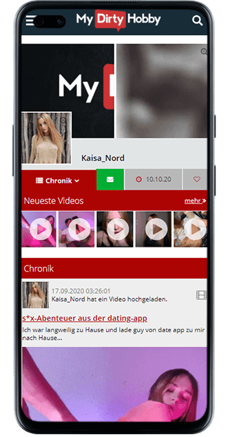 Kaisa Nord bei MyDirtyHobby